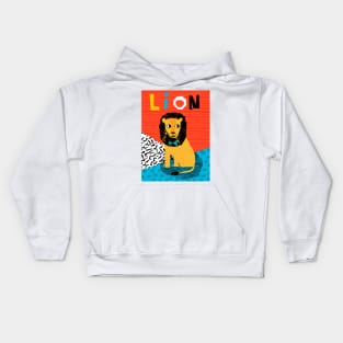 L is for Lion Kids Hoodie